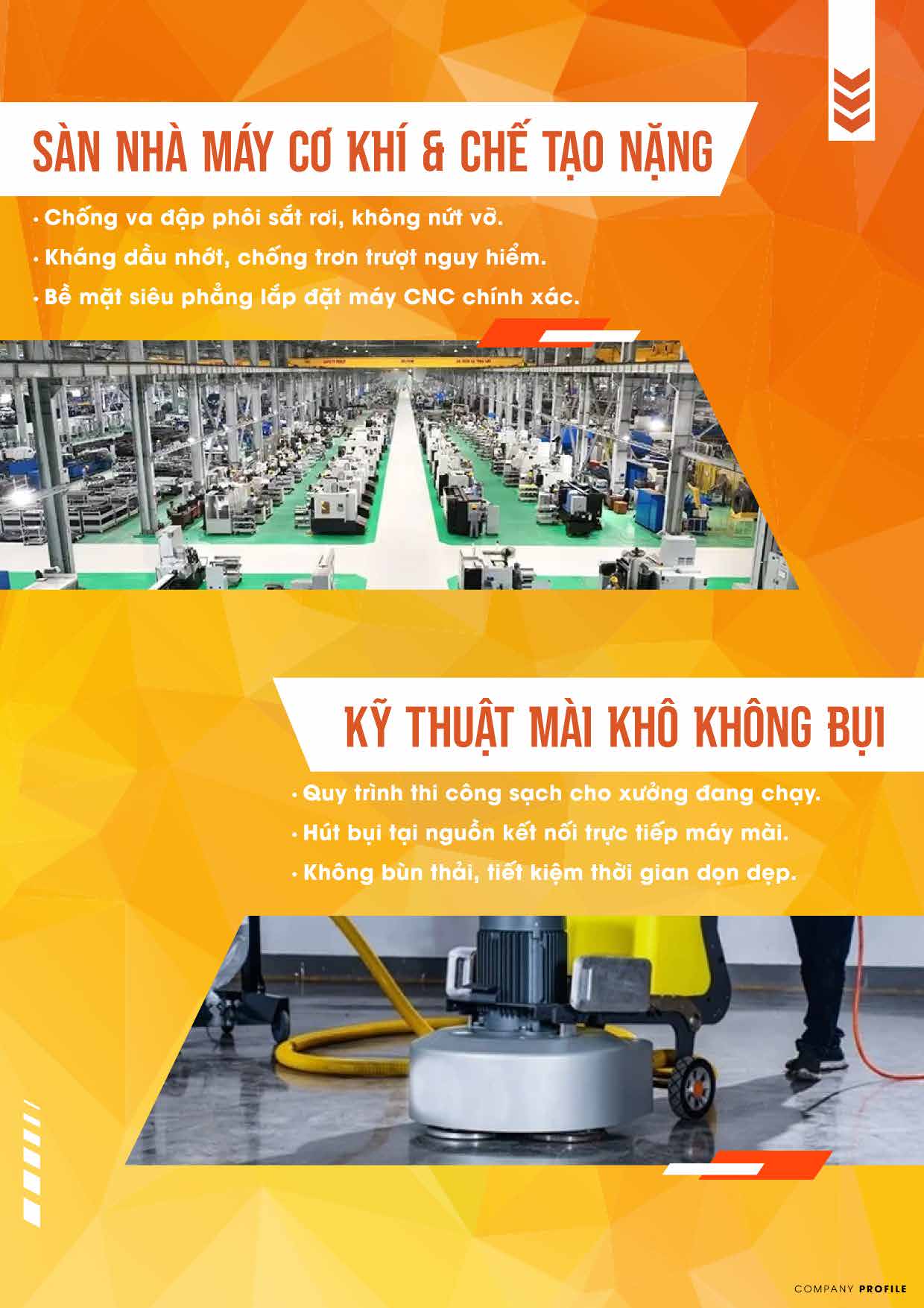 Kỹ thuật xử lý nền bê tông yếu của AVICO