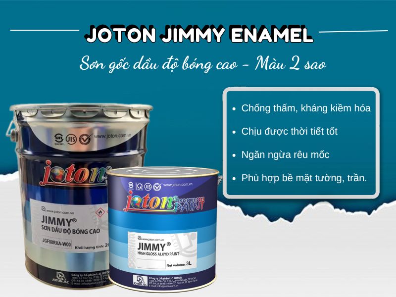 JIMMY® ENAMEL - Sơn dầu màu nhũ 301