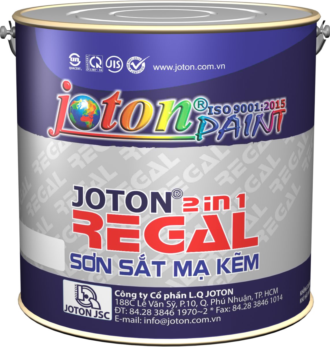 JOTON® REGAL - Sơn sắt mạ kẽm (màu 2 sao)