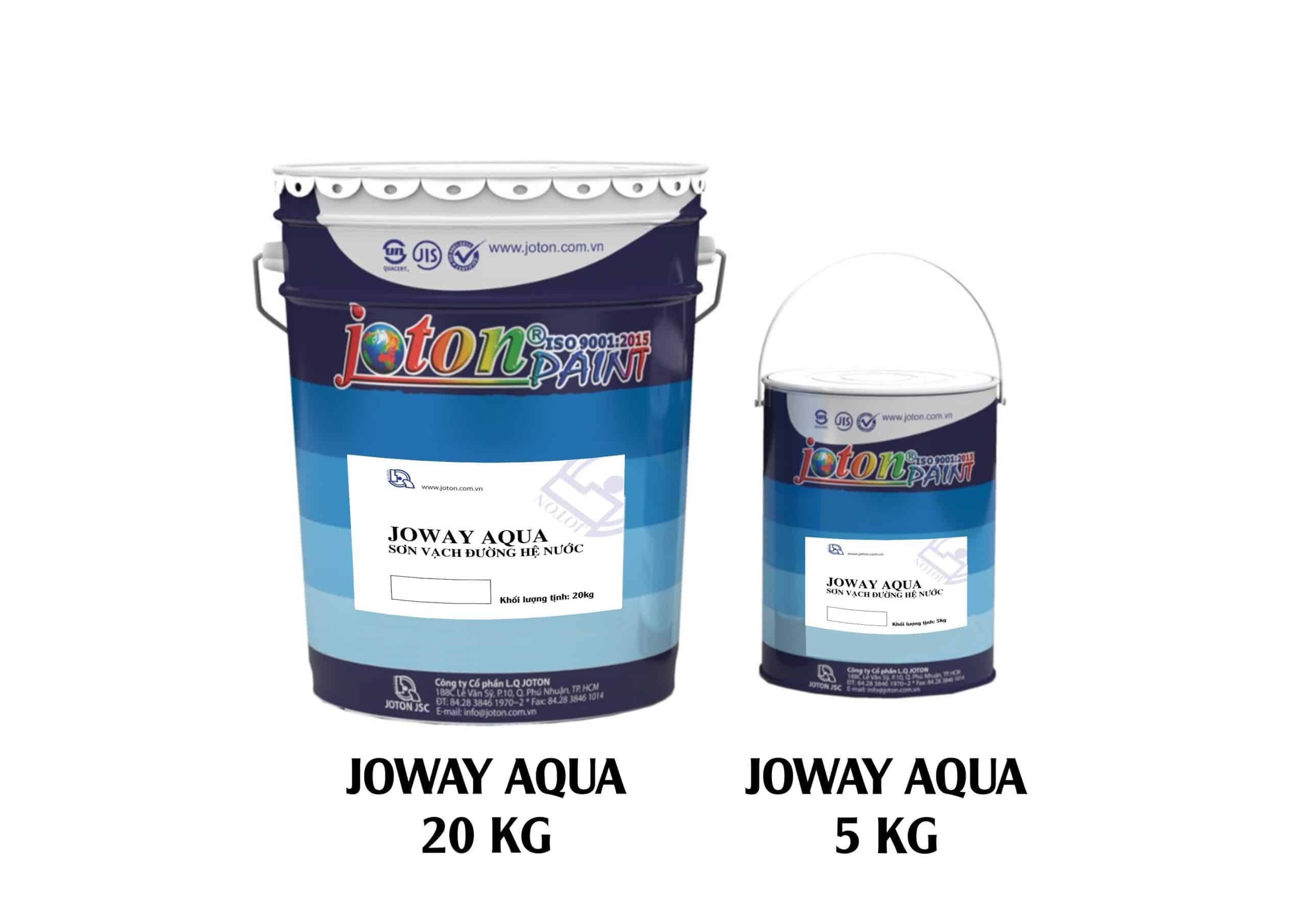 JOWAY® AQUA - Sơn kẻ vạch hệ nước vàng
