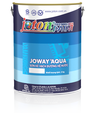 JOWAY® AQUA - Sơn kẻ vạch hệ nước trắng/đen