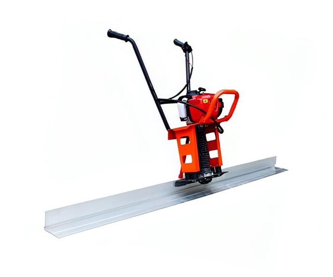 Máy đầm thước chạy xăng 4m