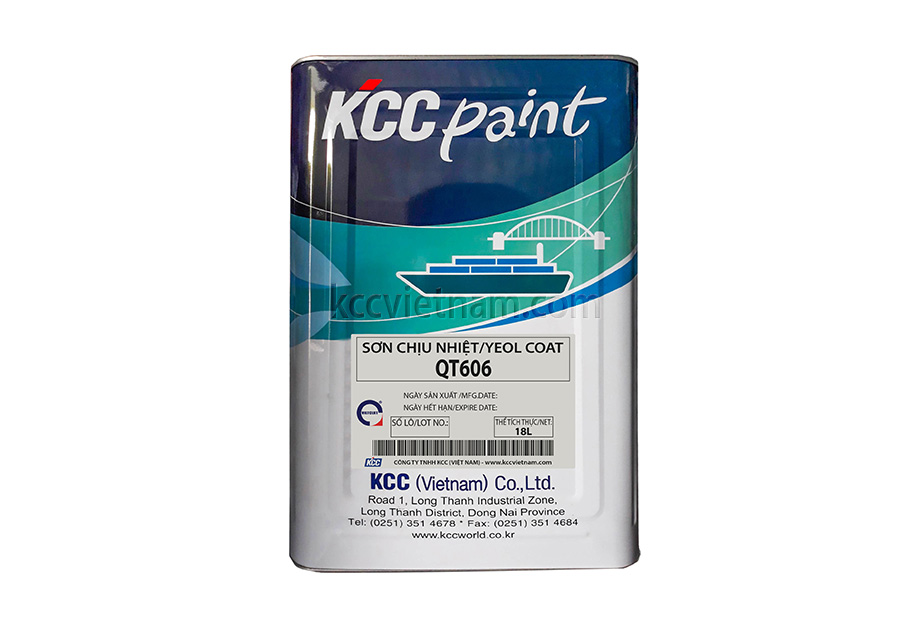 Yeolcoat QT606 - Sơn Chịu Nhiệt 200°C - 600°C