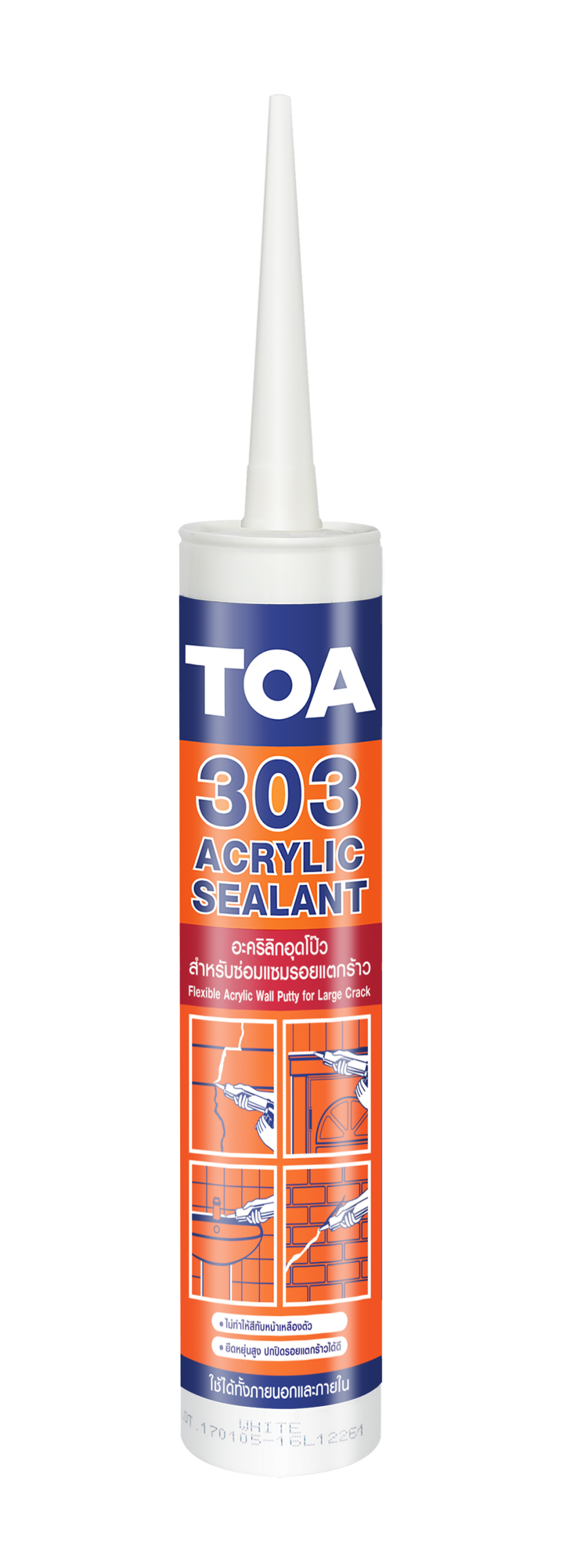 Keo trám khe TOA 303 Acrylic Sealant