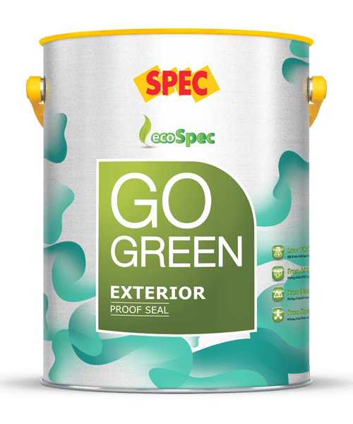 SPEC GO GREEN EXTERIOR PROOF SEAL – SƠN LÓT CHỐNG THẤM, CHỐNG KIỀM CHUYÊN DỤNG
