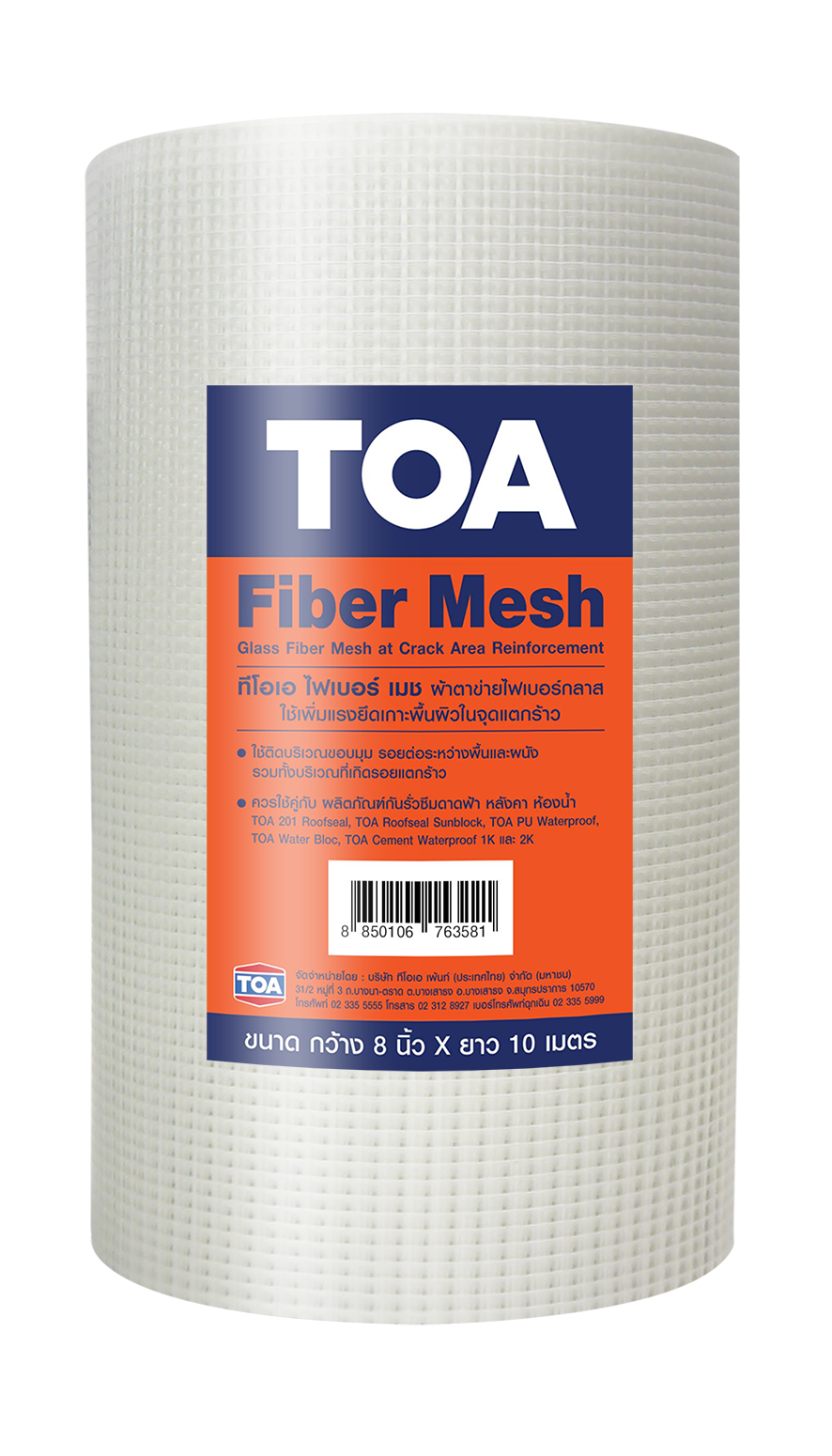 Lưới thủy tinh gia cường chống thấm TOA Fiber Mesh