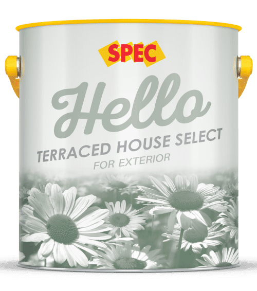 SPEC HELLO TERRACED HOUSE SELECT FOR EXTERIOR – SƠN CHỐNG THẤM NHÀ LIỀN KỀ CHUYÊN DỤNG NGOẠI THẤT MÀU GHI