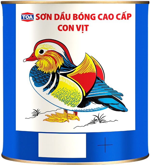 Sơn dầu bóng cao cấp Con Vịt