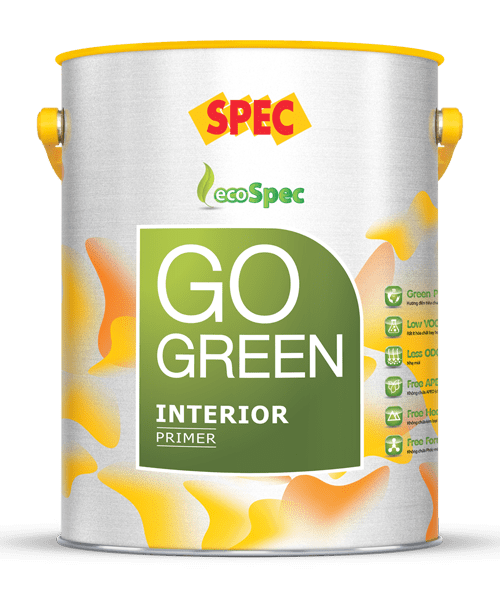 SPEC GO GREEN INTERIOR PRIMER – SƠN LÓT SPEC XANH NỘI THẤT CAO CẤP
