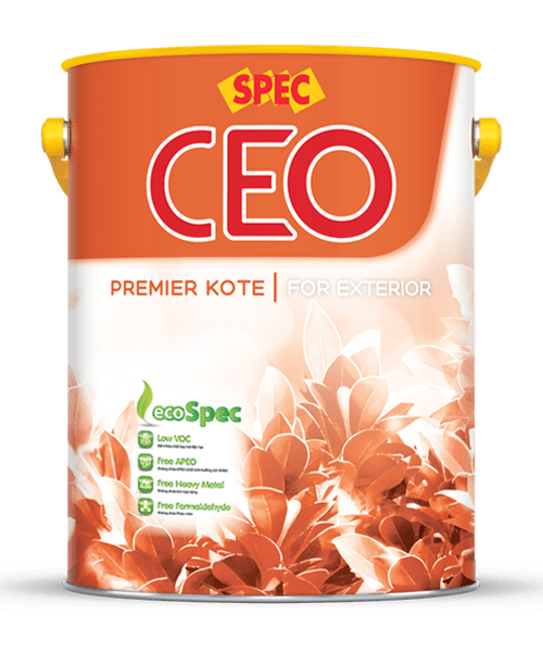 SPEC CEO PREMIER KOTE FOR EXTERIOR – SƠN NƯỚC CAO CẤP CHO NGOẠI THẤT