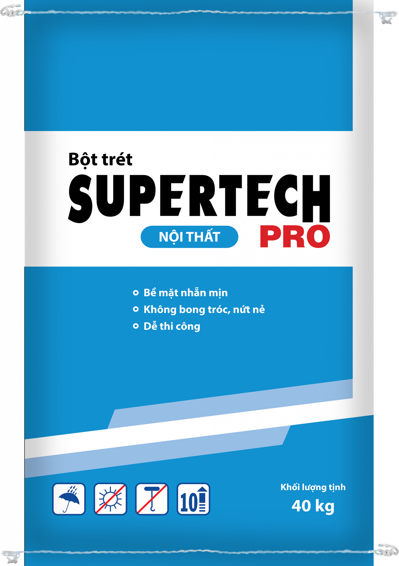 Bột trét Supertech Pro nội thất