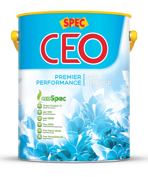 SPEC CEO PREMIER PERFORMANCE FOR INTERIOR – SƠN NỘI THẤT BÓNG, BẢO VỆ TỐI ĐA