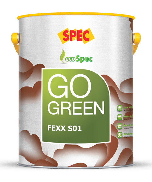 SPEC GO GREEN FEXX S01 – SƠN CHỐNG THẤM CHUYÊN DỤNG, ĐA CHỨC NĂNG
