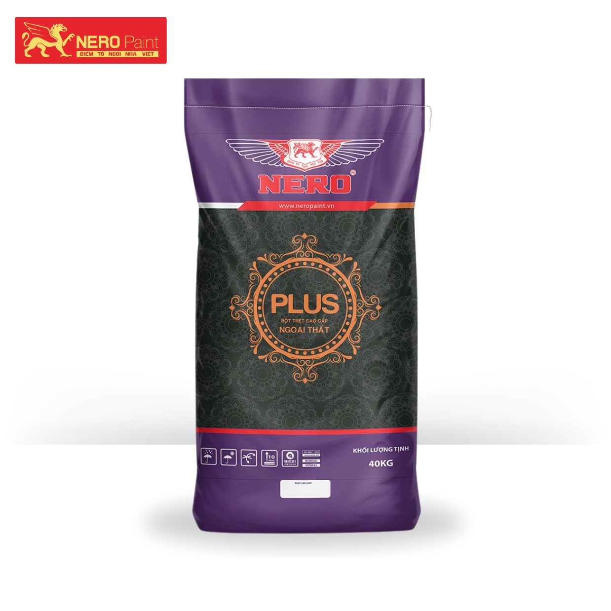 BỘT TRÉT TƯỜNG NGOẠI THẤT CAO CẤP – NERO PLUS EXTERIOR