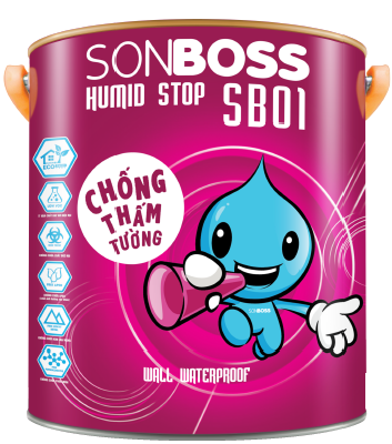 Sơn chống thấm  SONBOSS HUMID STOP WALL WATERPROOF SB01