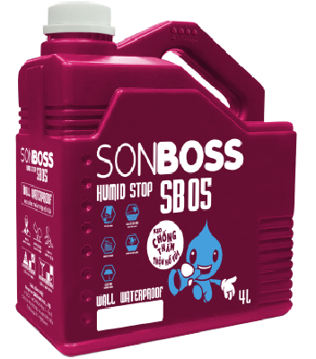 Sơn chống thấm  SONBOSS HUMID STOP WALL WATERPROOF SB05