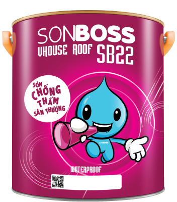 Sơn chống thấm  SONBOSS VHOUSE ROOF WATERPROOF SB22