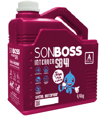 Sơn chống thấm  SONBOSS INTERNER SPECIAL WATERPROOF SB41