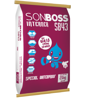 Sơn chống thấm  SONBOSS INTERNER SPECIAL WATERPROOF SB43