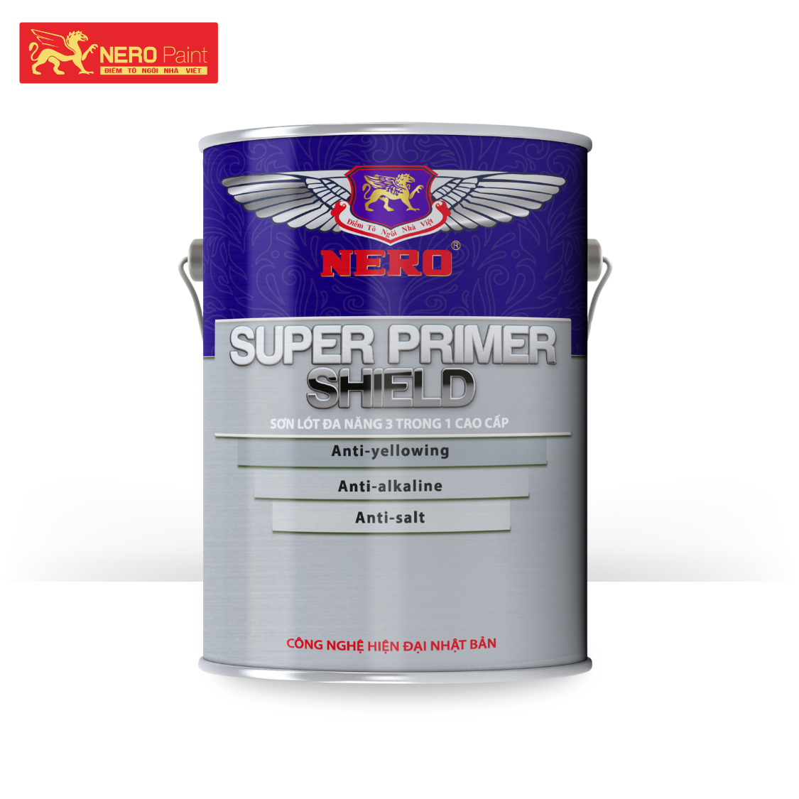 SƠN LÓT ĐA NĂNG 03 TRONG 01 CAO CẤP – NERO SUPER PRIMER SHIELD