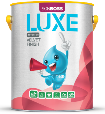 Sơn ngoại thất  SONBOSS LUXE EXTERIOR VELVET FINISH