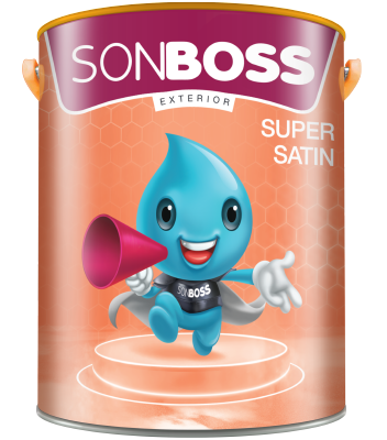 Sơn ngoại thất  SONBOSS SUPER SATIN EXTERIOR