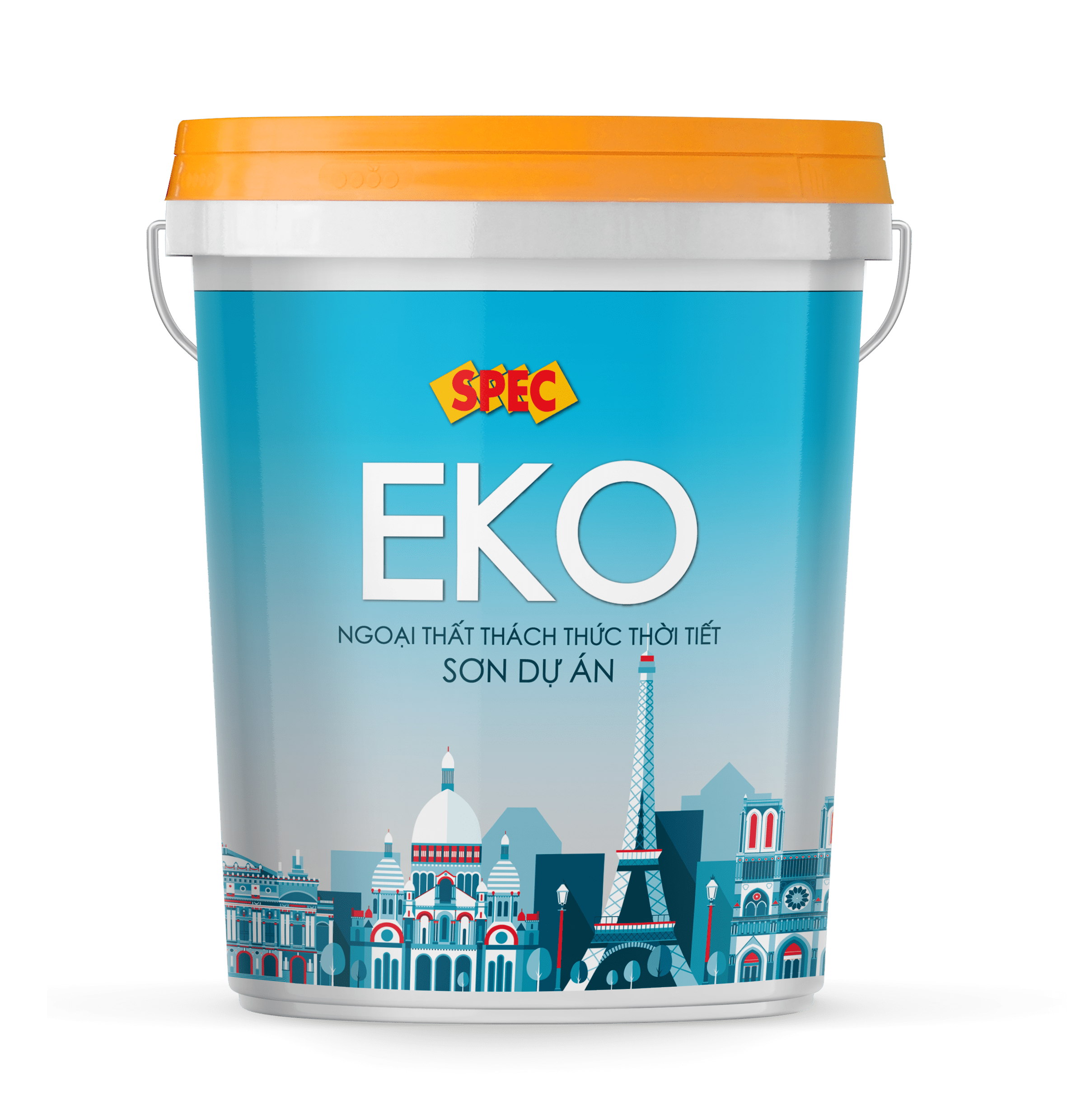 SPEC EKO NGOẠI THẤT THÁCH THỨC THỜI TIẾT – SƠN DỰ ÁN