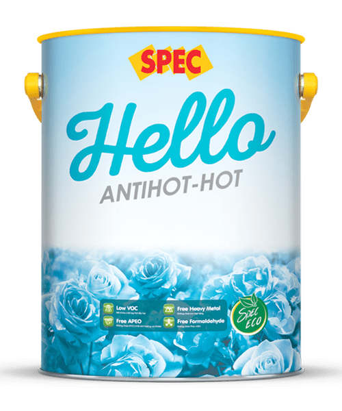 SPEC HELLO ANTIHOT-HOT – SƠN NƯỚC CHỐNG NẮNG NGOẠI THẤT