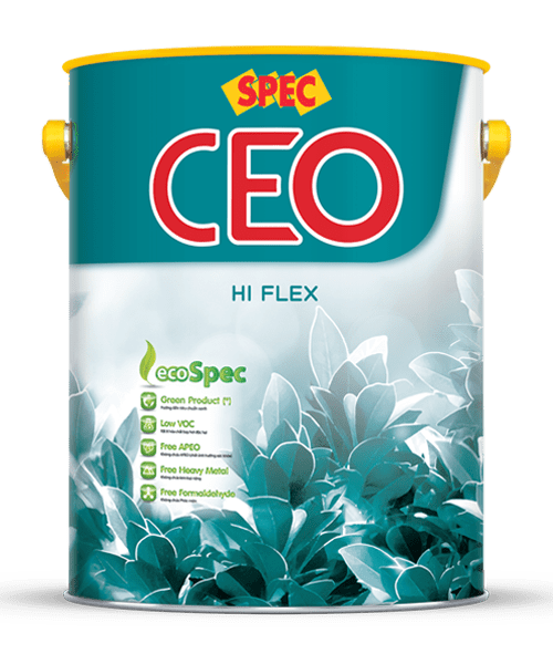 SPEC CEO HI FLEX – SƠN NGOẠI THẤT CAO CẤP CHỐNG THẤM & CHỐNG RẠN NỨT