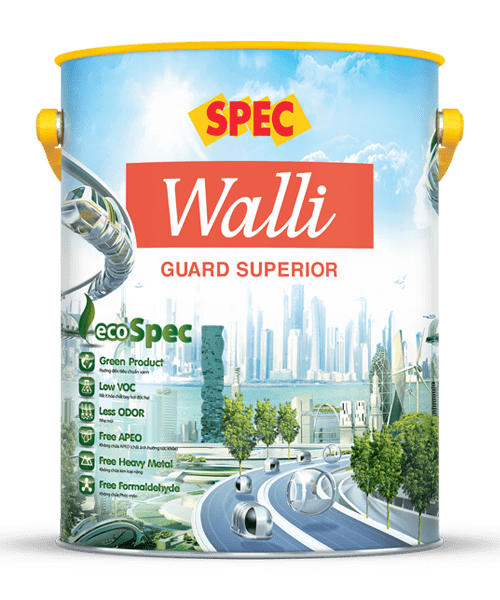 SPEC WALLI GUARD SUPERIOR – SƠN NGOẠI THẤT BẢO VỆ VƯỢT TRỘI