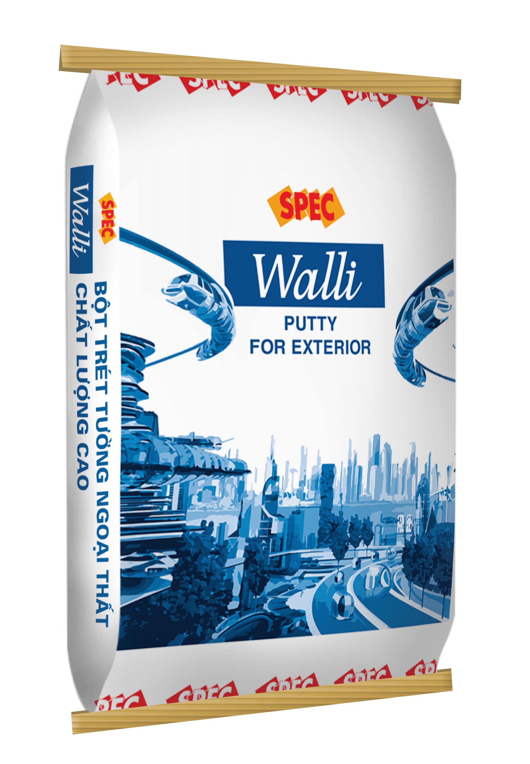 SPEC WALLI PUTTY FOR EXTERIOR – BỘT TRÉT TƯỜNG NGOẠI THẤT CHẤT LƯỢNG CAO