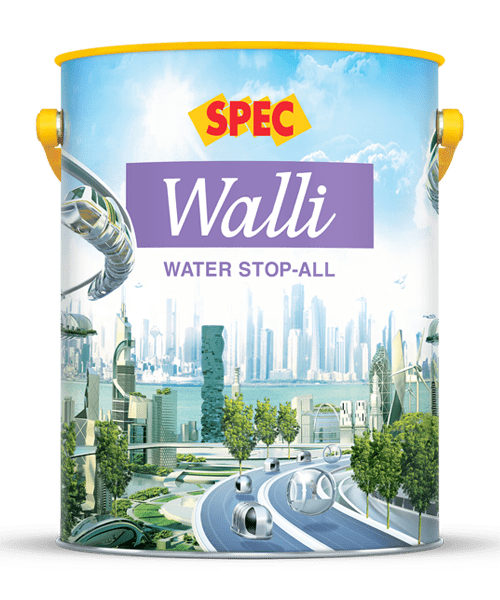 SPEC WALLI WATER STOP-ALL – SƠN CHỐNG THẤM, NGĂN NƯỚC GỐC XI MĂNG