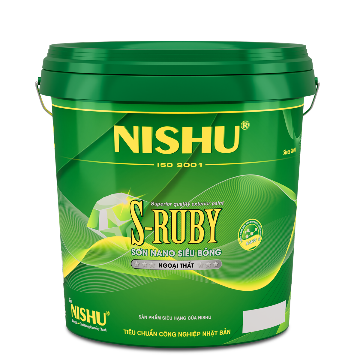 Sơn Nano ngoại thất cao cấp S-RUBY