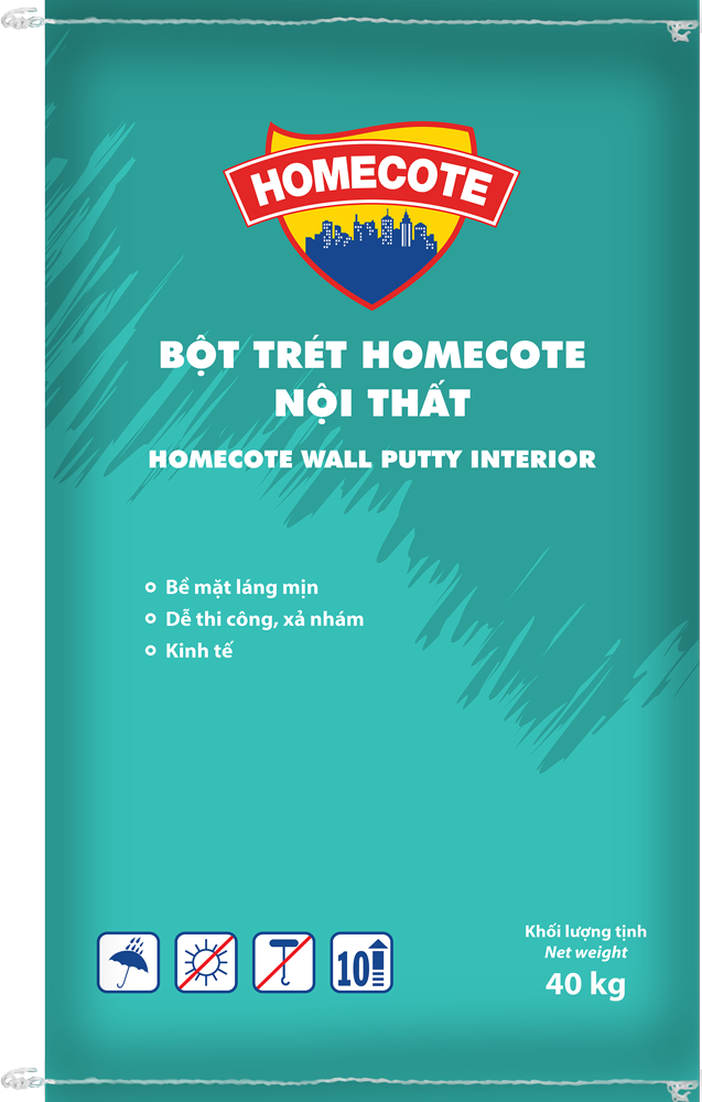 Bột trét Homecote Nội Thất