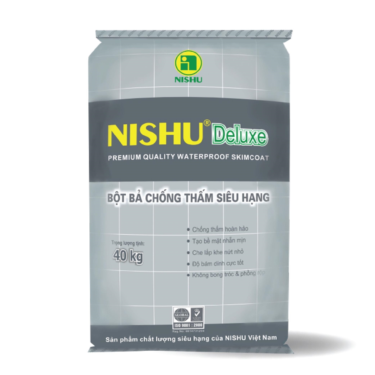 Bột bả chống thấm siêu hạng DELUXE