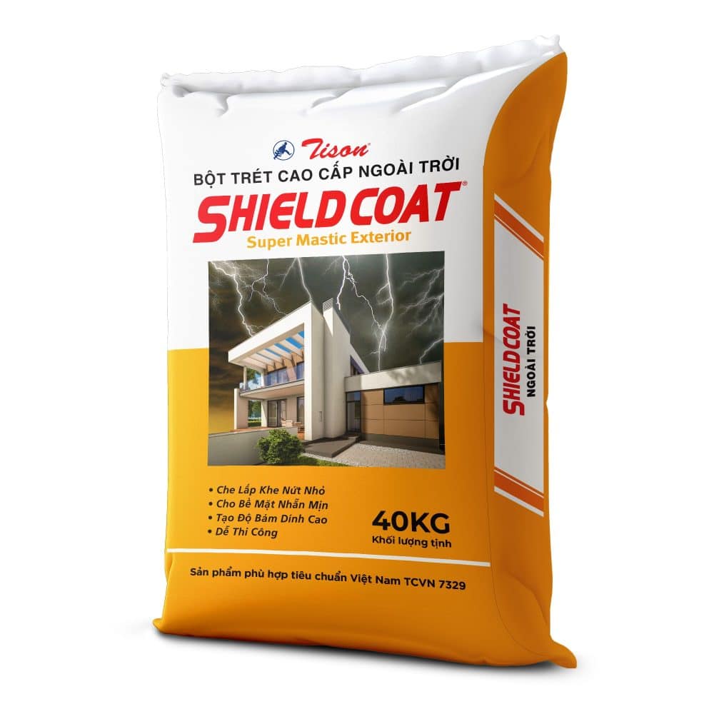 BỘT TRÉT SHIELDCOAT NGOÀI TRỜI