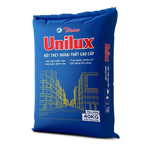 BỘT TRÉT UNILUX NGOÀI TRỜI