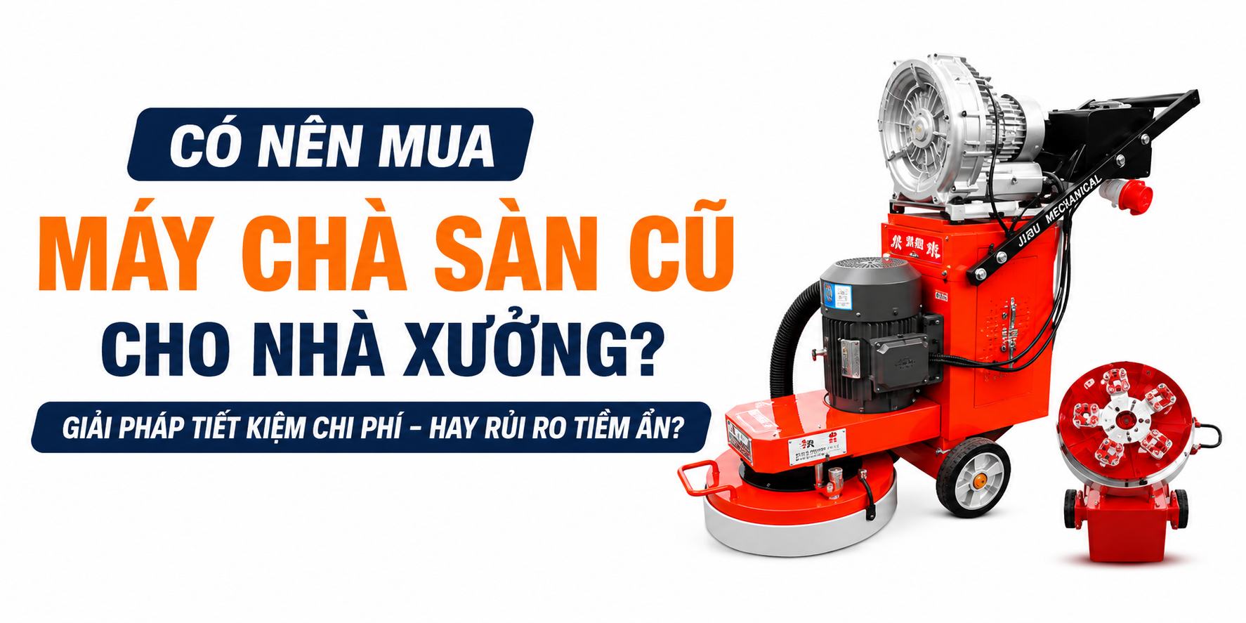 máy chà sàn cũ