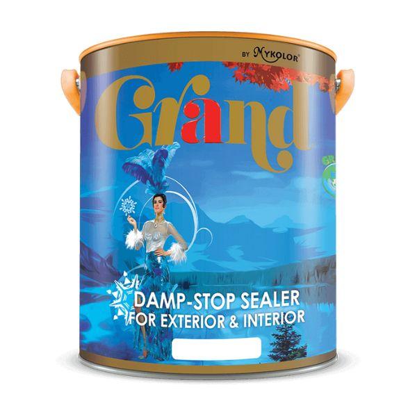 Sơn lót Mykolor Grand Damp-Stop Sealer For Exterior & Interior chống thấm ngược