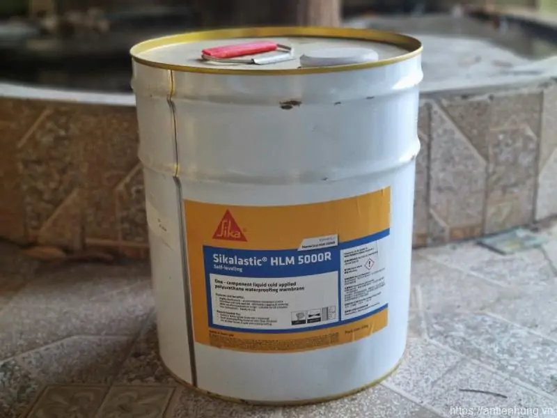 Sikalastic HLM 5000 R SL – Chống Thấm Dạng Lỏng Tự San Phẳng