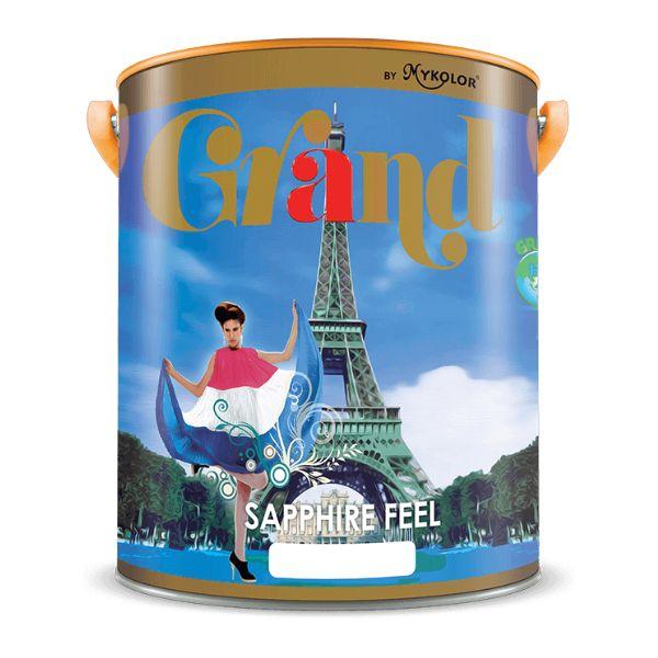 Sơn nội thất Mykolor Grand Sapphire Feel Không mùi 5L