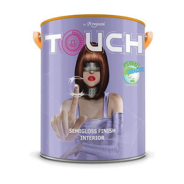 Sơn nội thất Mykolor Touch Semigloss Finish For Interior 15L