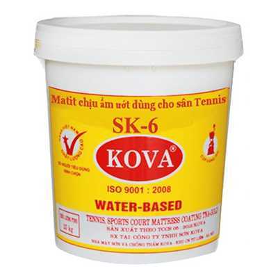 Mastic Chống Thấm Cho Sân Tennis Kova SK6