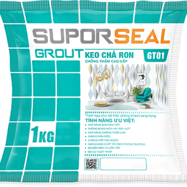Keo chà ron chống thấm cao cấp Suporseal Grout GT01