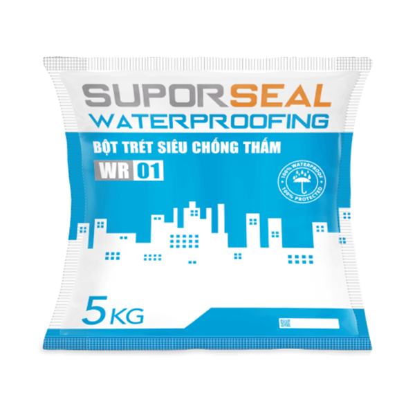 Bột trét siêu chống thấm Suporseal Waterproofing WR01
