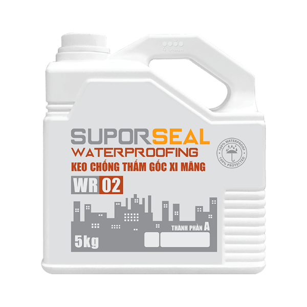Keo chống thấm gốc xi măng Suporseal Waterproofing WR02