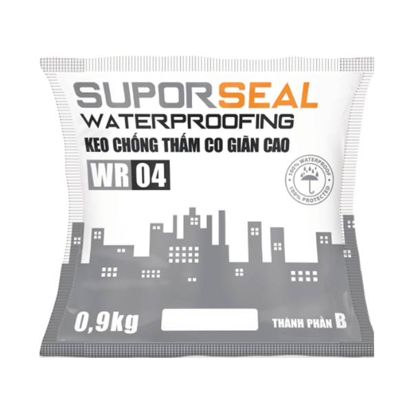 Keo chống thấm co giãn cao Suporseal Waterproofing WR04