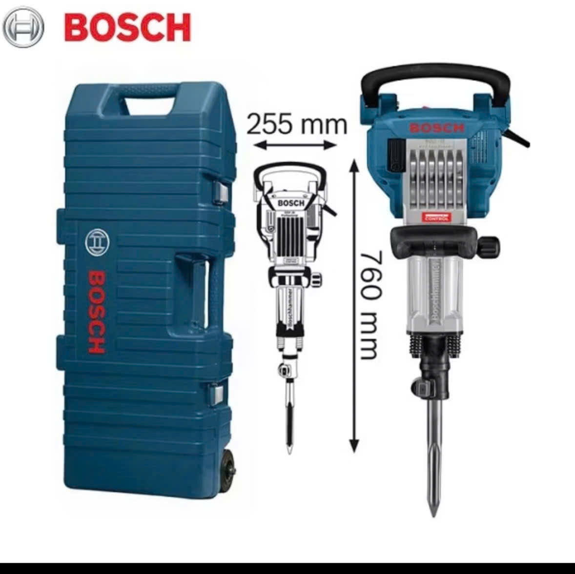 Máy Đục Bê Tông Bosch GSH 16-30 1750W