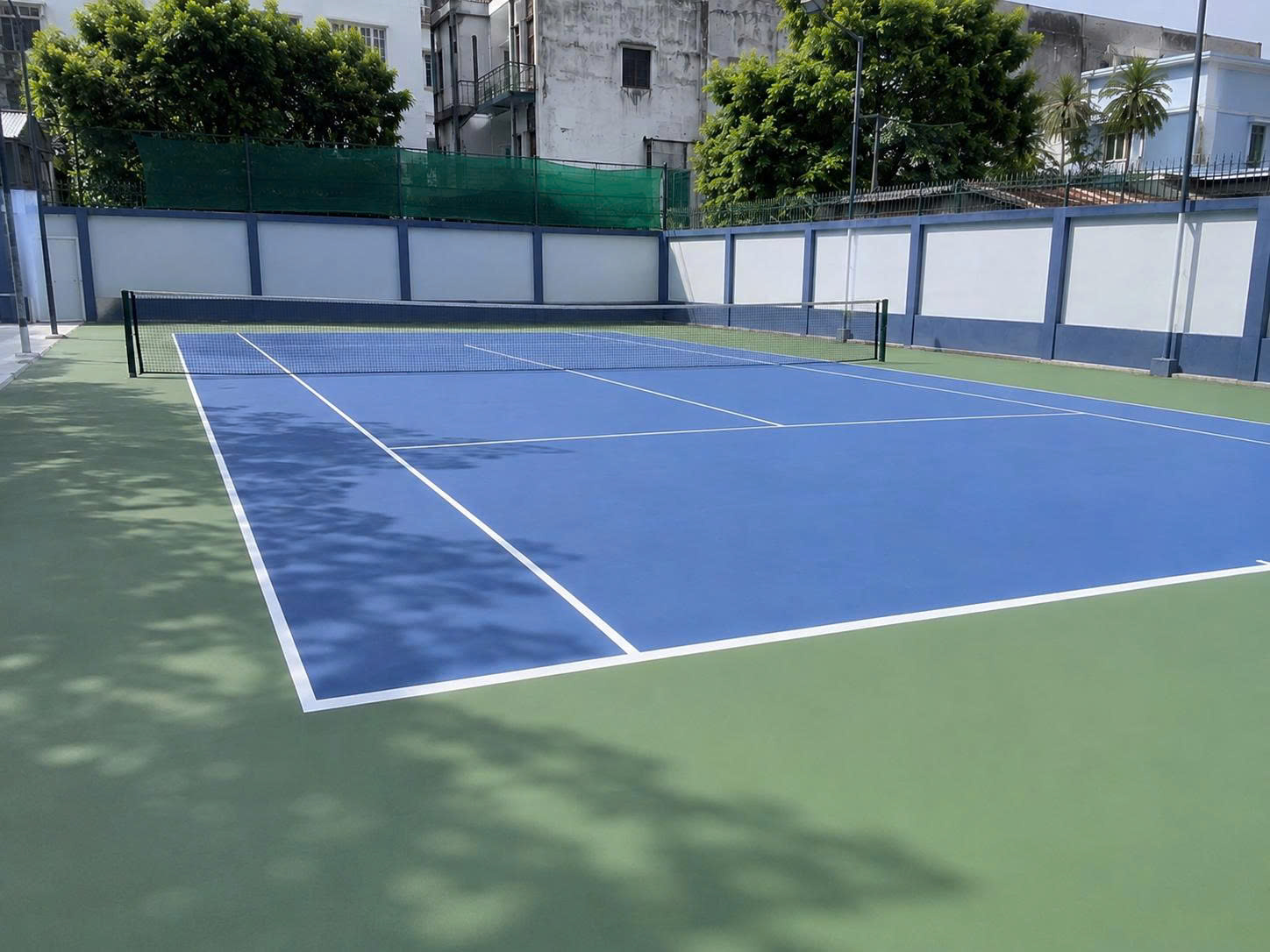 Thi Công Sân Tennis Khu Dân Cư Cao Cấp Chateau Phú Mỹ Hưng Quận 7 – Dự Án AVICO Hoàn Thiện 15 Ảnh hoàn thành thi công sân tennis