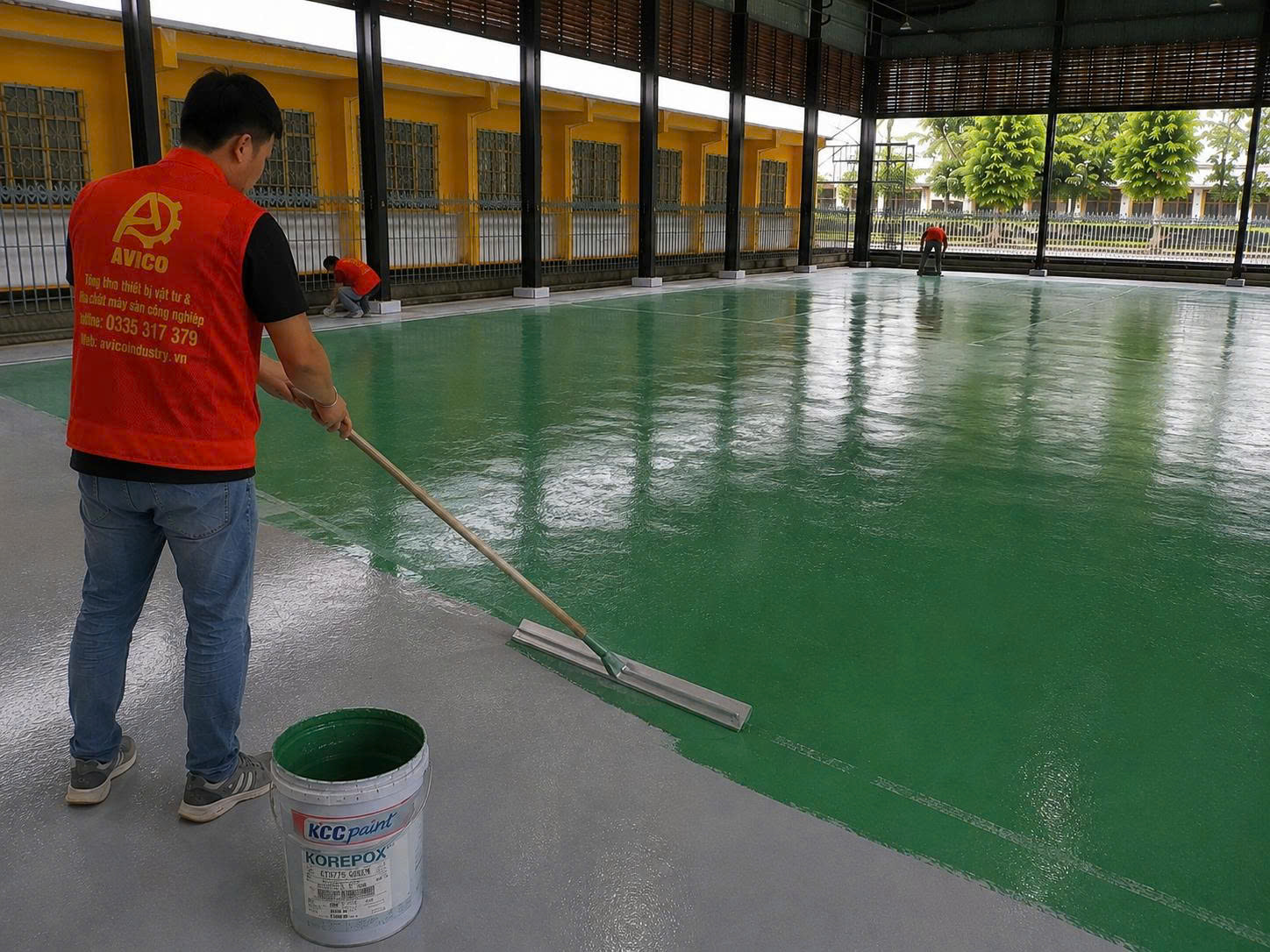 Thi Công 6 Sân Cầu Lông tại Quận 2 tp HCM 26 1786785511833 2126880319291072698 5561662981191916048 f775db6349804a499212d8b8252f8981